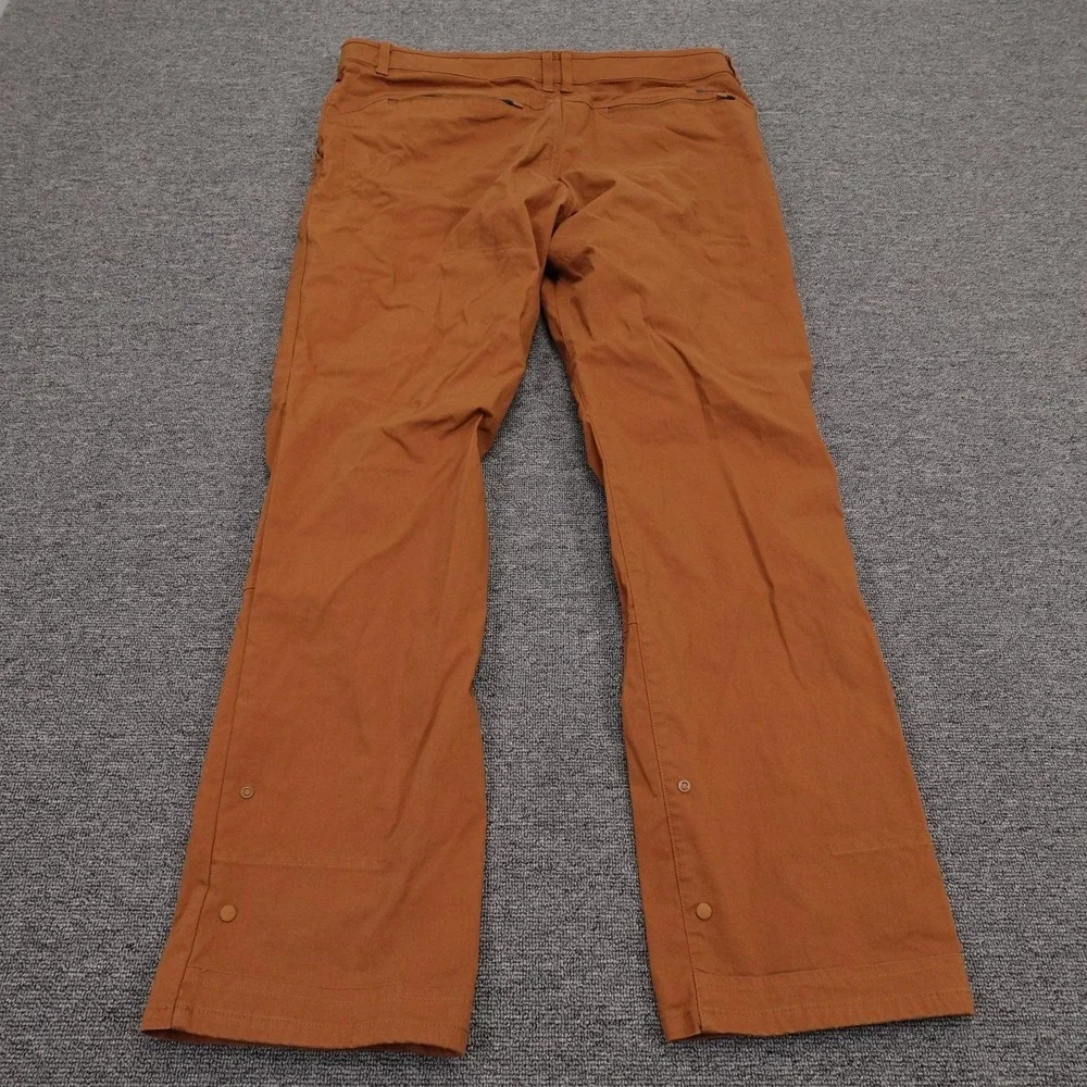 Mountain Hardwear Pants Mens 38x32 Brown AP Pant Hiking Stretch Zip Pocket